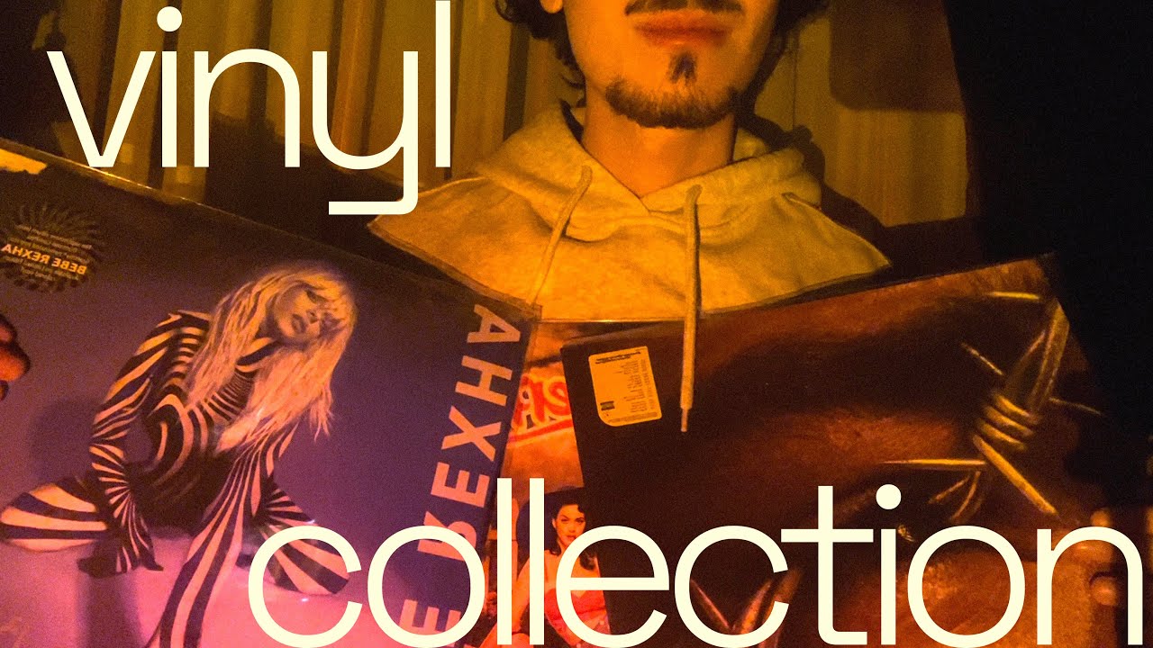 asmr | Полная коллекция виниловых пластинок, покажи и расскажи, много постукиваний и шепота