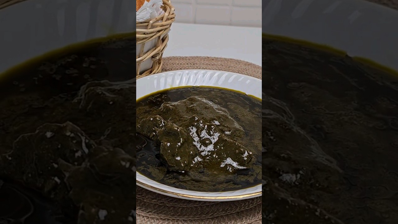ملوخية تونسية🇹🇳زمنية ❤️ بكل التفاصيل 🍴MLOUKHIA TUNISIENNE #food #yummy #foodie #recipe