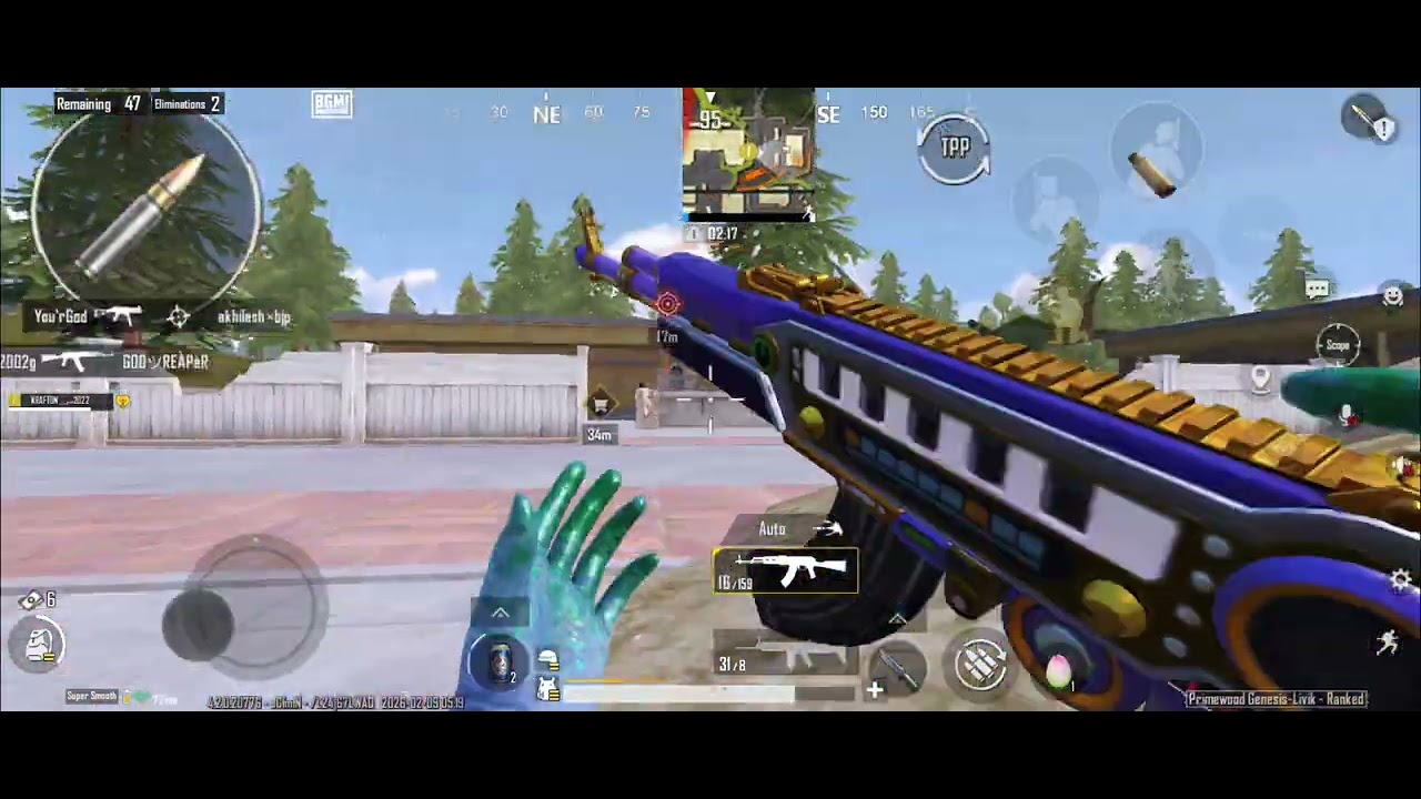 #Bgmigamplay with 60fps nongyro #gaming #lowenddevice #livikmap #update4.2