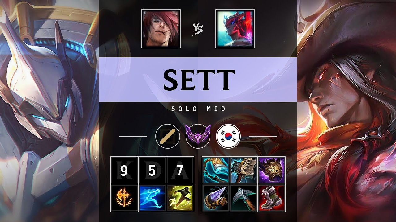 Sett Mid vs Yone - KR Master Patch 25.21