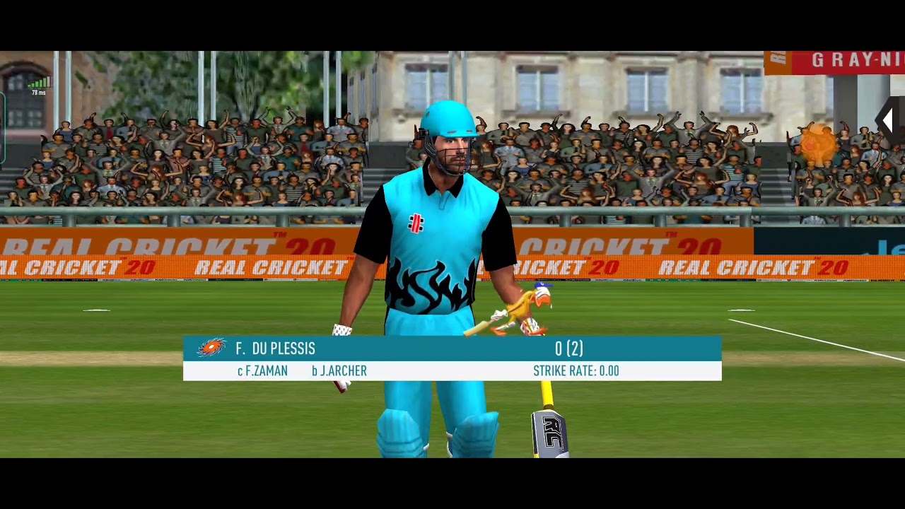 REAL CRICKET 20 MULTIPLAYER RANKED GAMEPLAY 