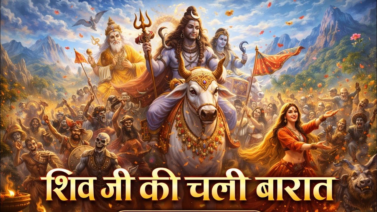 शिव जी की चली बारात | Shiv Vivah Dance Bhajan 2026 | Nache Sari Duniya | Mahadev DJ Bhajan |
