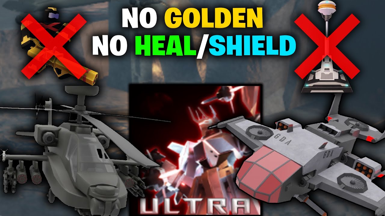 Soloing Ultra Nightmare without Golden Towers or Healing - Roblox Tower Defense X