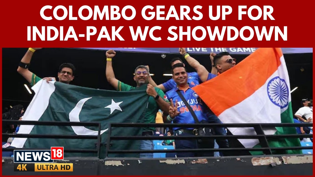 India vs Pakistan T20 World Cup Clash Sparks Frenzy In Colombo As Fans Gather Worldwide | 4K
