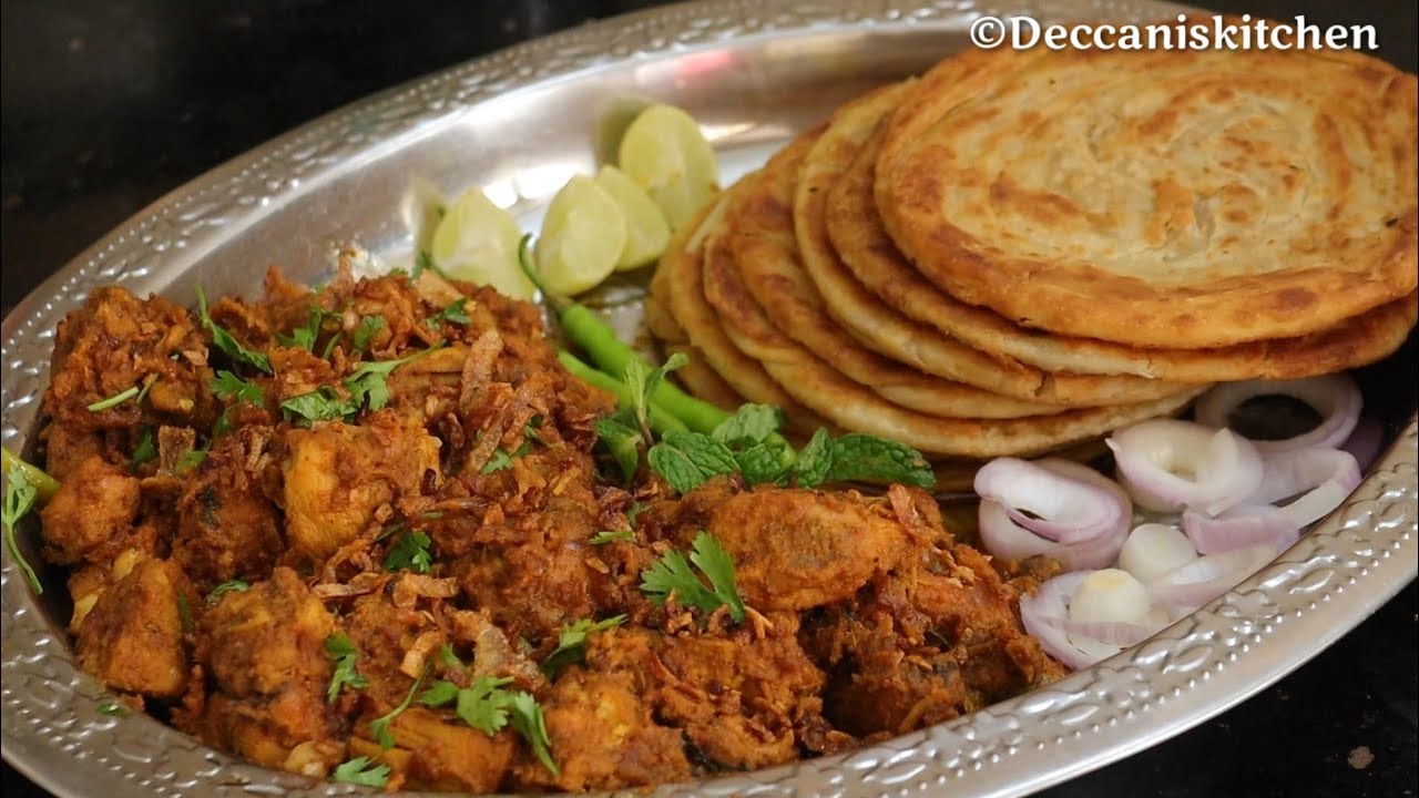 Chicken Chukka/Sukka & Parota