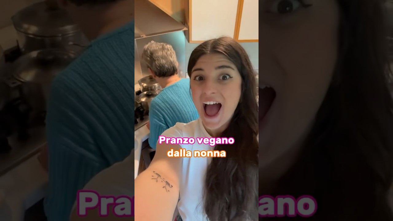 Pranzo vegano dalla nonna😋🌱