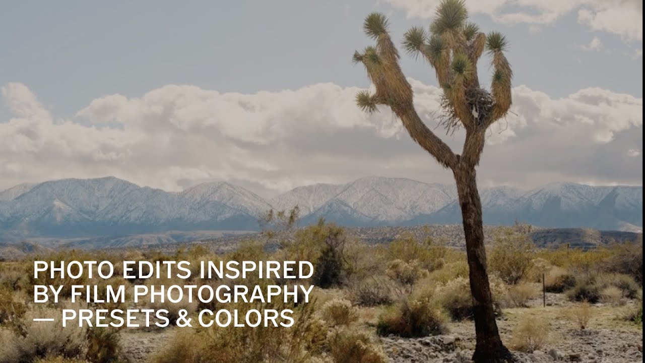 How to Make Your Photos Look Like Film &mdash; Presets & Colors