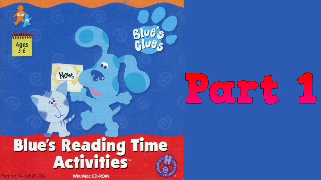 Whoa, I Remember: Blue's Reading Time Activities: Part 1