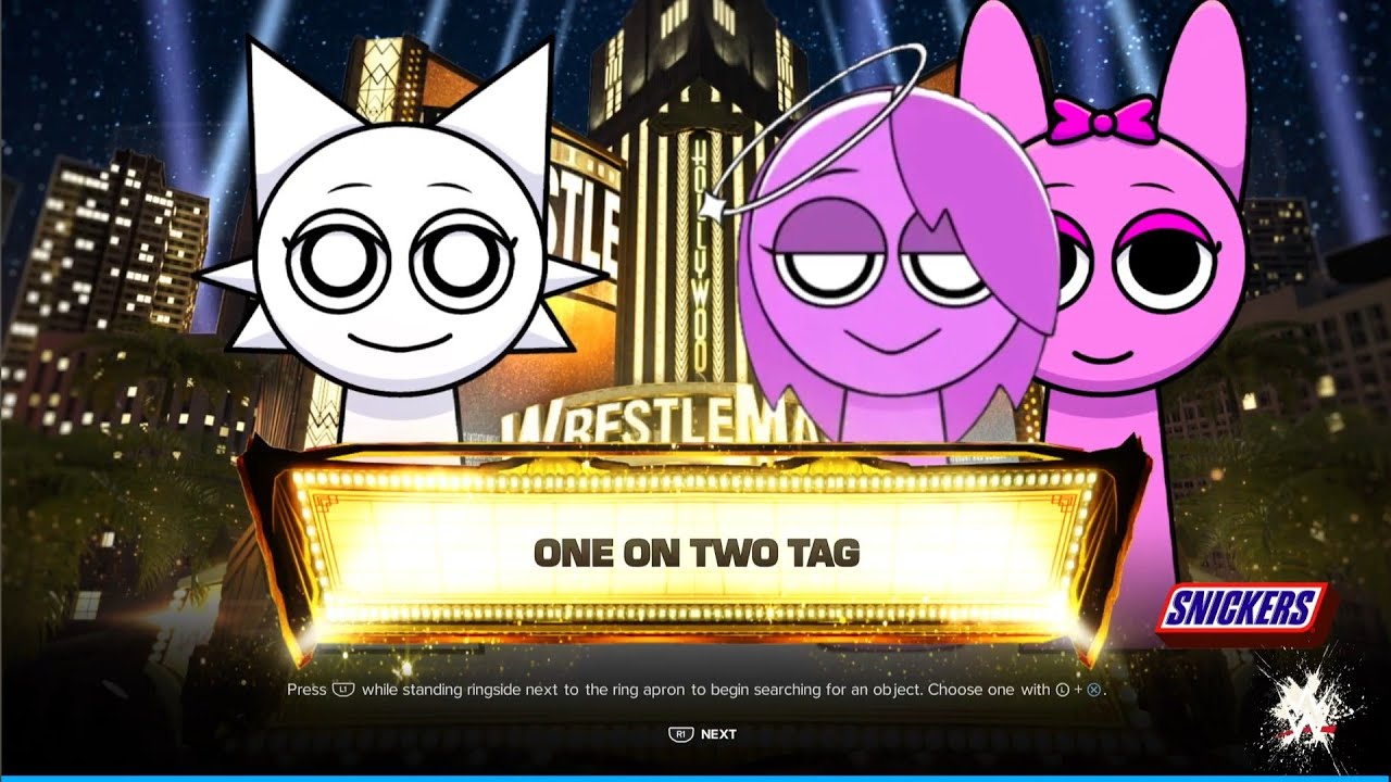 WWE2K24 Wenda vs Pinky y Rose