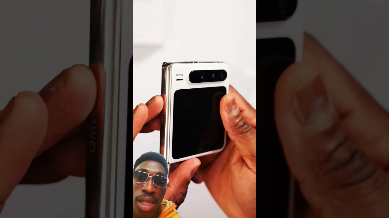 The Huawei Pura X is a unique "wide-fold" flip phone; 
