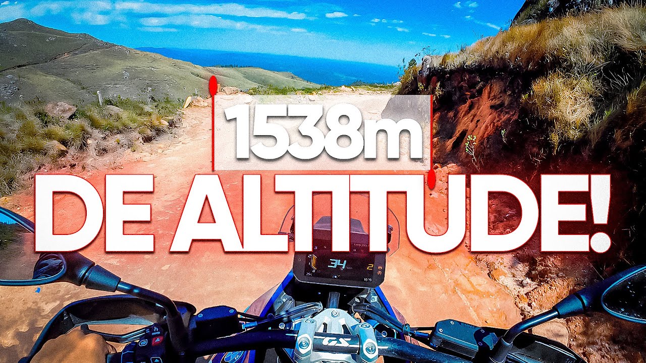 A GS 1300 aguenta ISSO? (Morro do Quiriri Off Road)