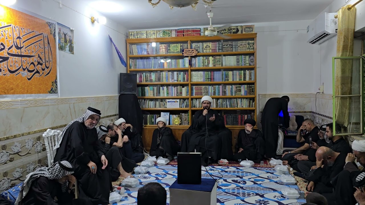 نعي في حق السيدة رقية عزيزة الحسين 