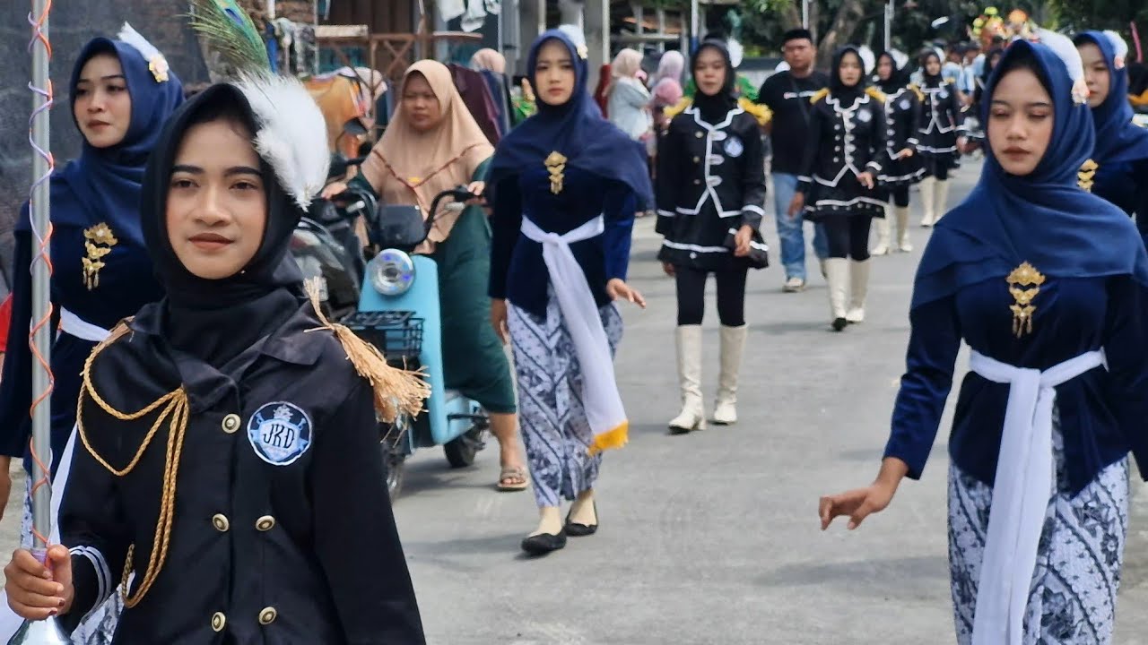 KIRAB DAN PERFOM  MAYORET CANTIK JOYO KUSUMO DRUMBAND DI KARANGSONO MRANGGEN 2026