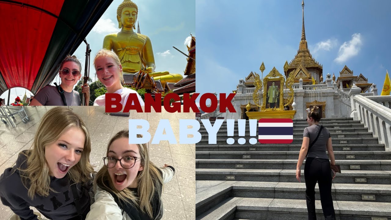 Travel Diaries | BANGKOK VLOG !! ☀️🏙️🌴🥥