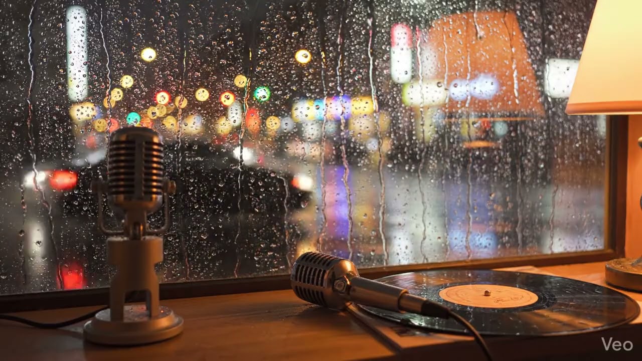 Cozy Rainy Window Lo-Fi 🌧️ Chill Beats for Late Night Focus & Relaxation