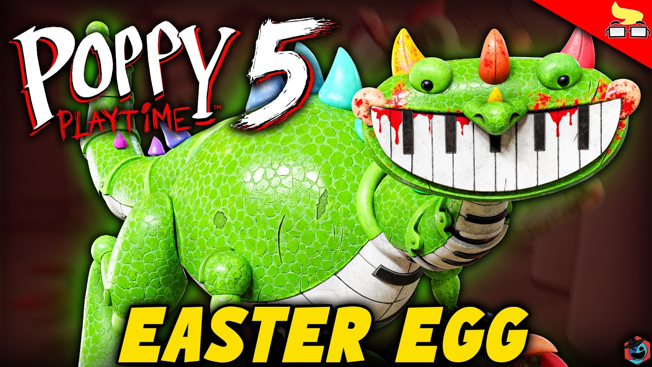 PIANOSAURUS EASTER EGG (Poppy Playtime Chapter 5)