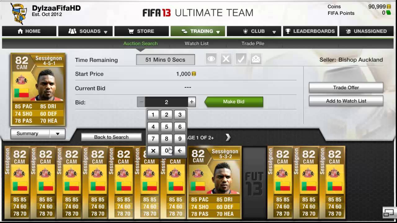 Fifa 13 Trading tips Episode 1