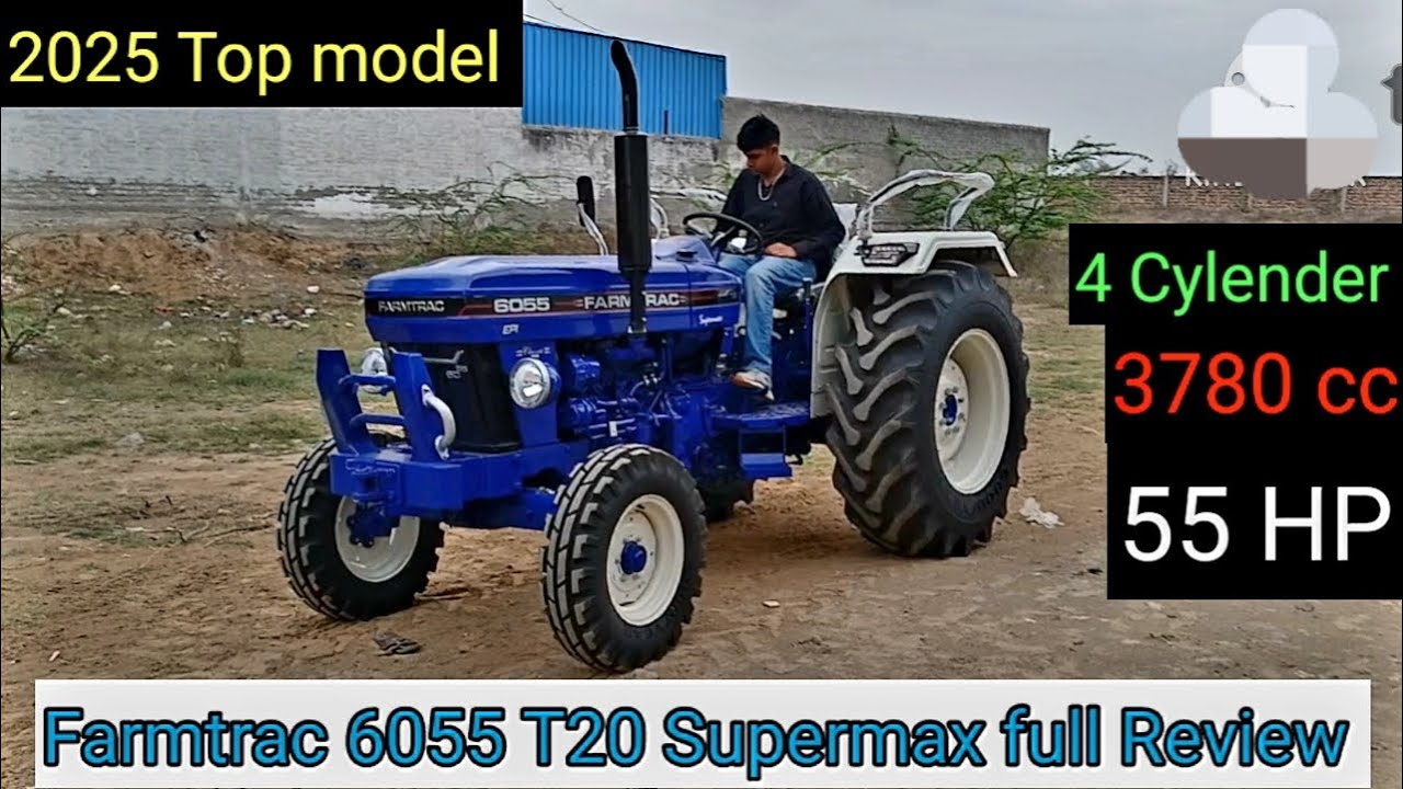 अगर आप 2025 मे 55 HP का non crdi ट्रैक्टर लेना चाहते तो Farmtrac का ये Model आपके लिए best है ।