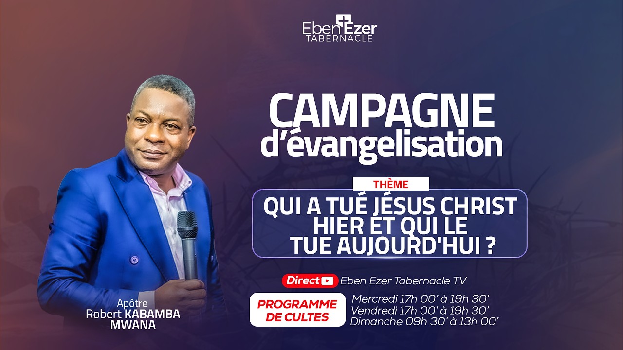 JOUR 2 | VIENS ET SUIS MOI | Apôtre Robert Kabamba 