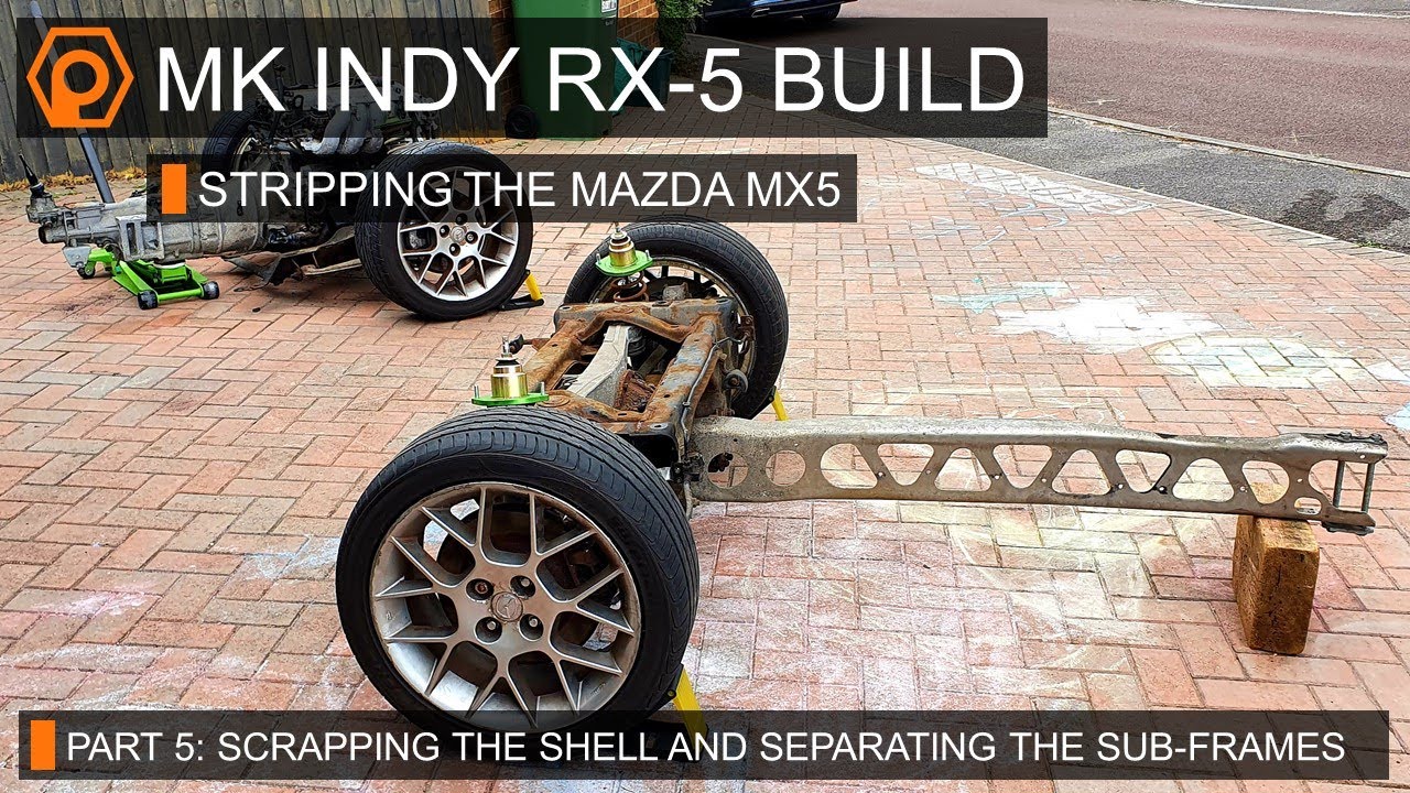 Stripping the Mazda MX-5 - Pt 5 - Separating the Sub-frames