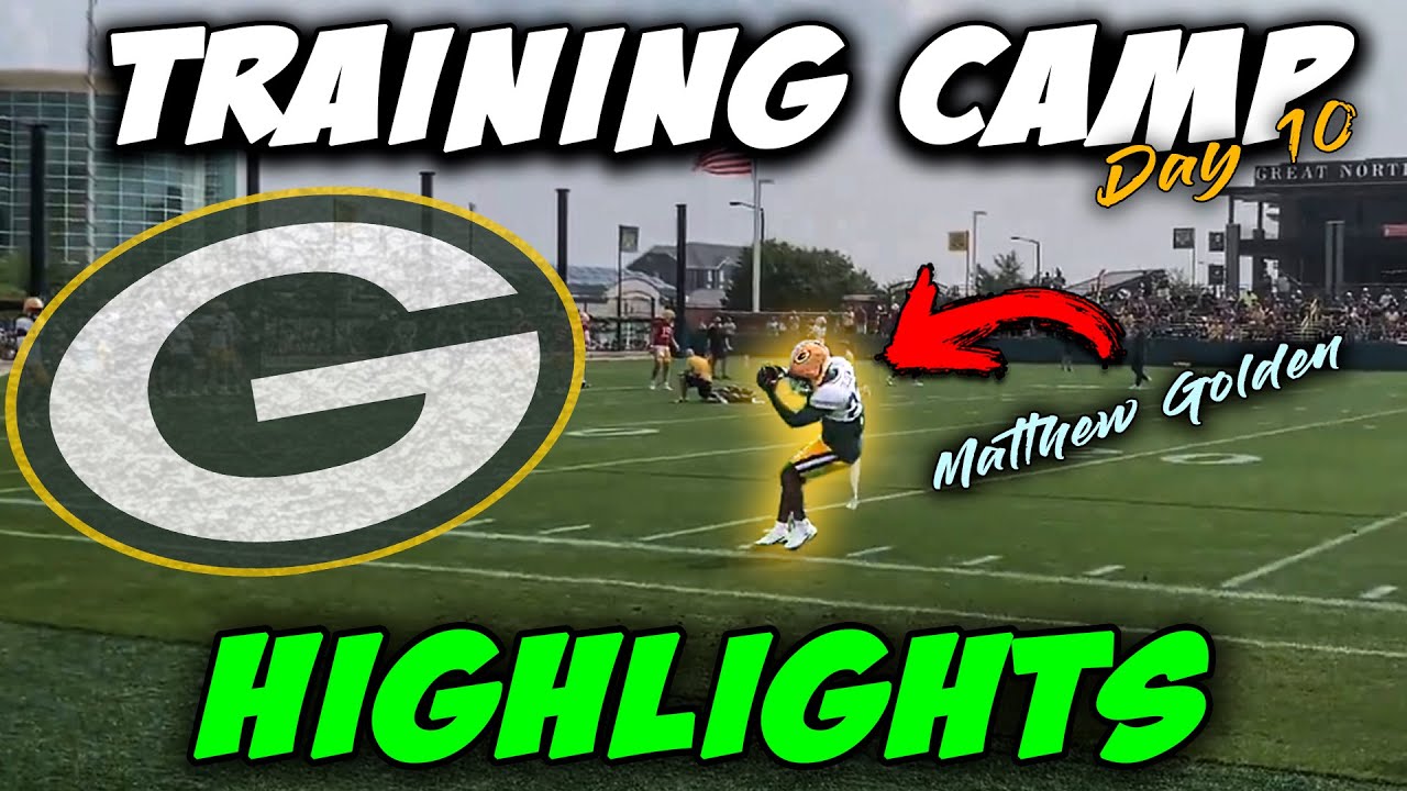 Reacting to Packers Training Camp Highlights Day 10! Golden COOKING 1v1's