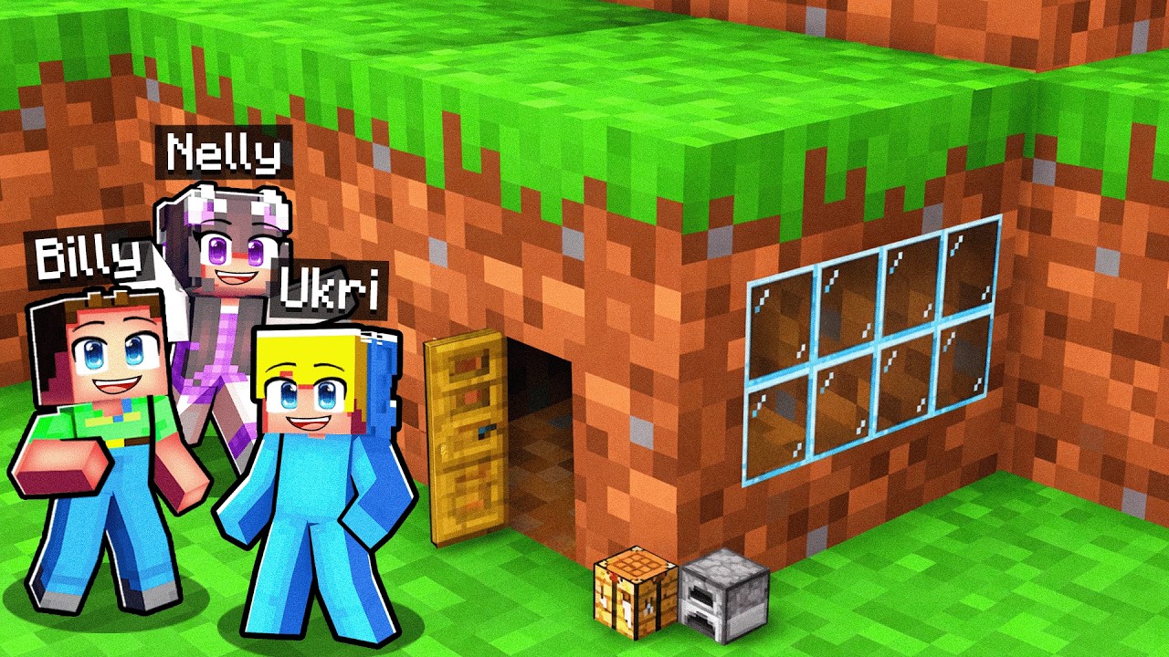 Ich überlebe 100 TAGE in einem BLOCK in Minecraft!