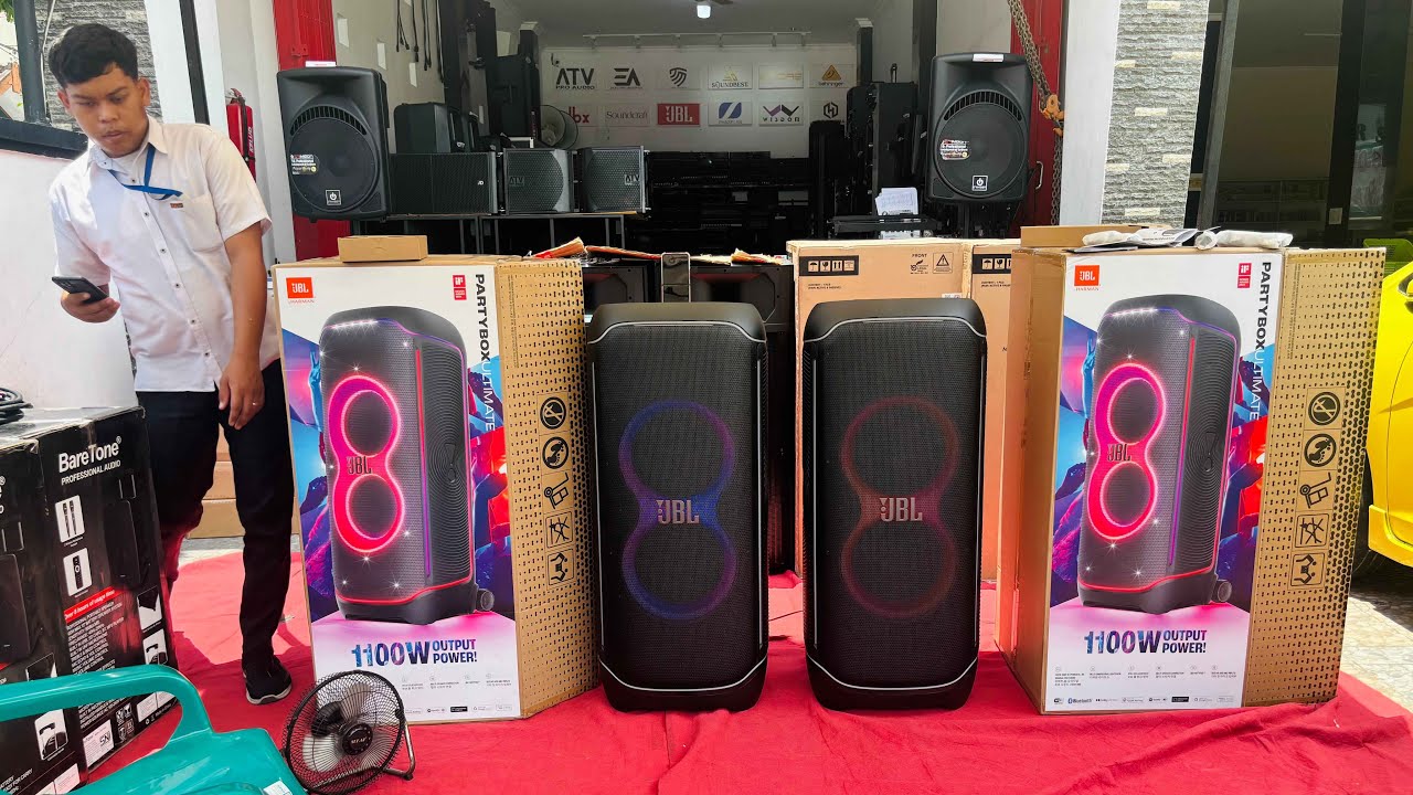 kedatangan JBL PARTYBOX ULTIMATE seri tertinggi speaker JBL