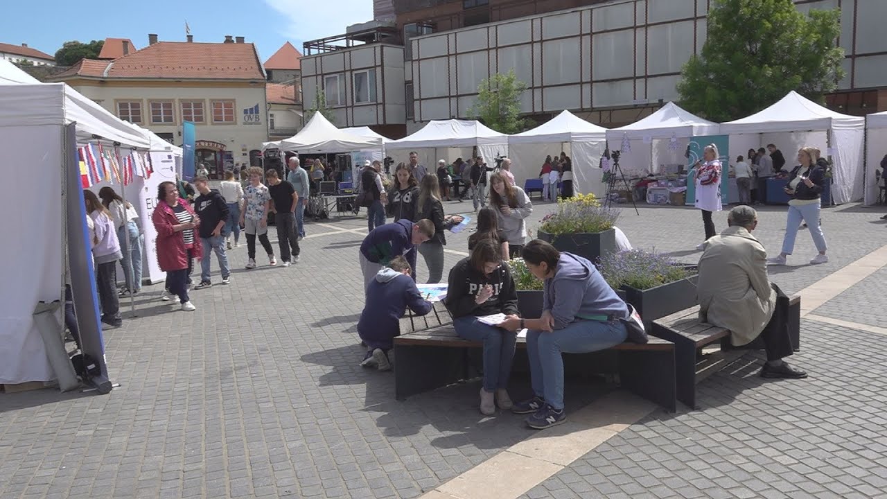 Európa napját ünnepelték a Gárdonyi téren
