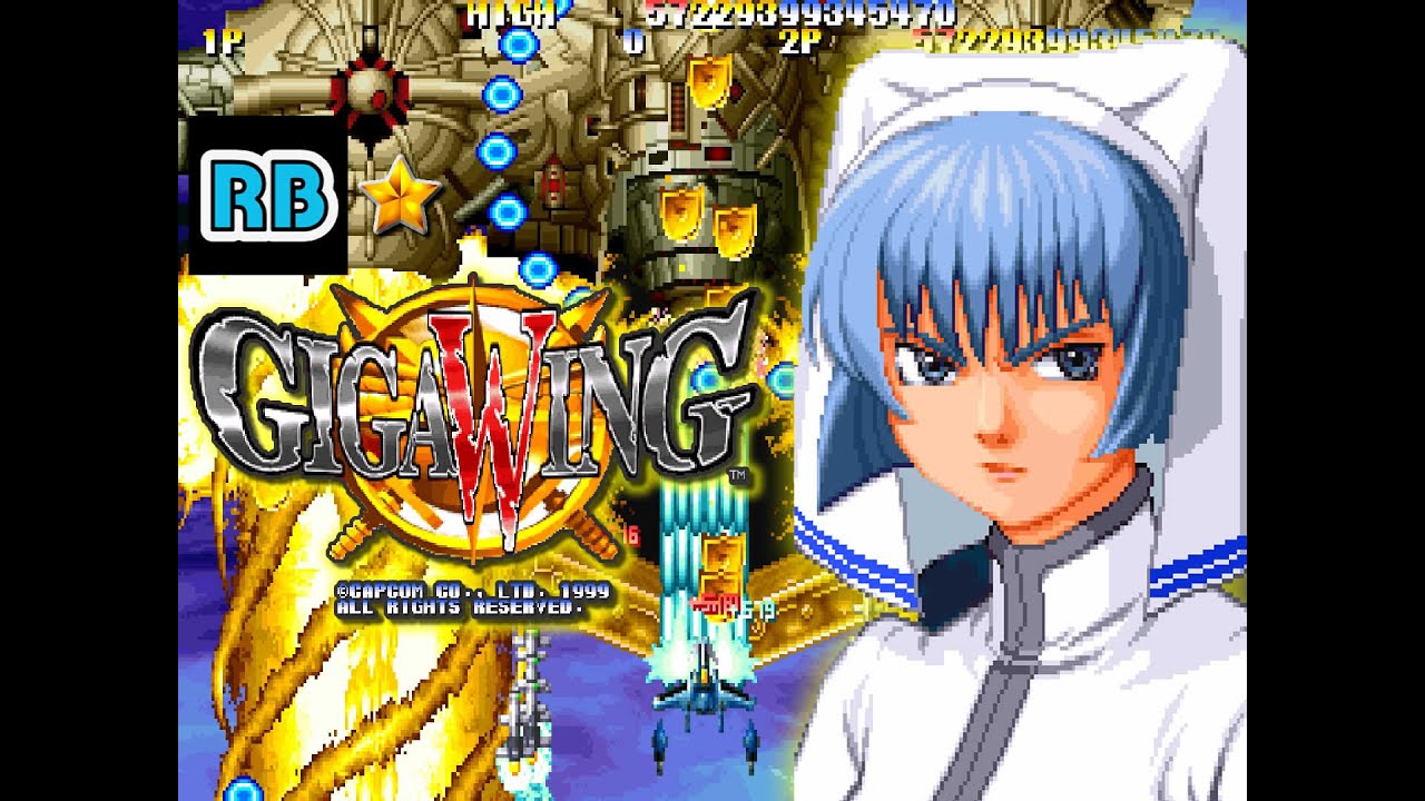 1999 [60fps] Giga Wing 121414951248340pts Isha ALL