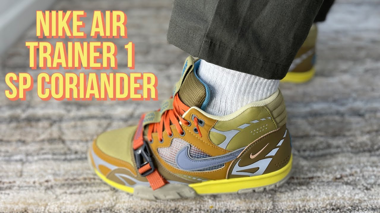 NIKE AIR TRAINER 1 SP CORIANDER Review & on feet #nike #nikeairtrainer1 #coriander #onfeet