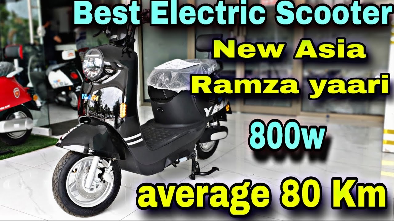 New Asia Ramza yaari 2025 Model | Best Electric Scooter | average 80 km |#newasia #Electric #scooter