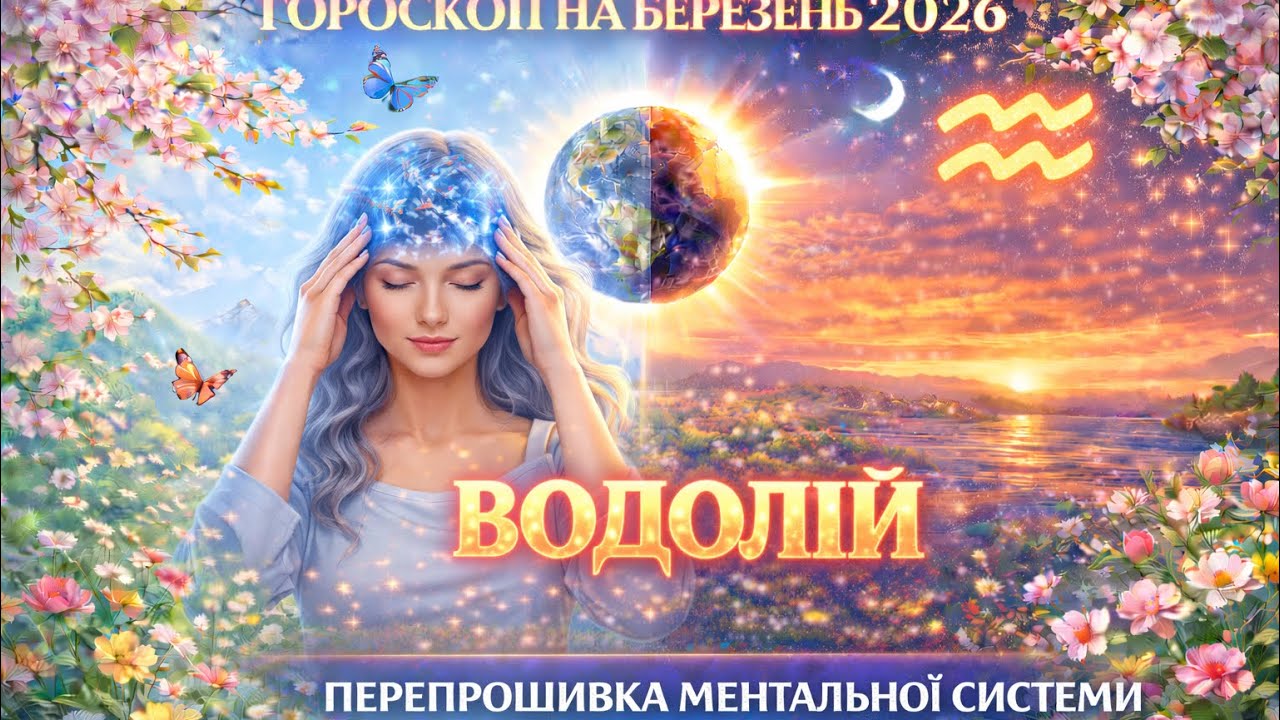 ГОРОСКОП на БЕРЕЗЕНЬ 2026 | ВОДОЛІЙ 