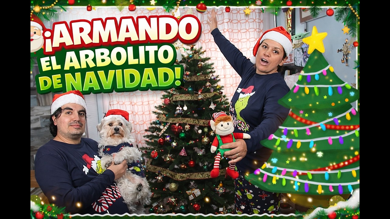 Armando el arbolito de Navidad 🎄 | ¡El momento más mágico del año!
