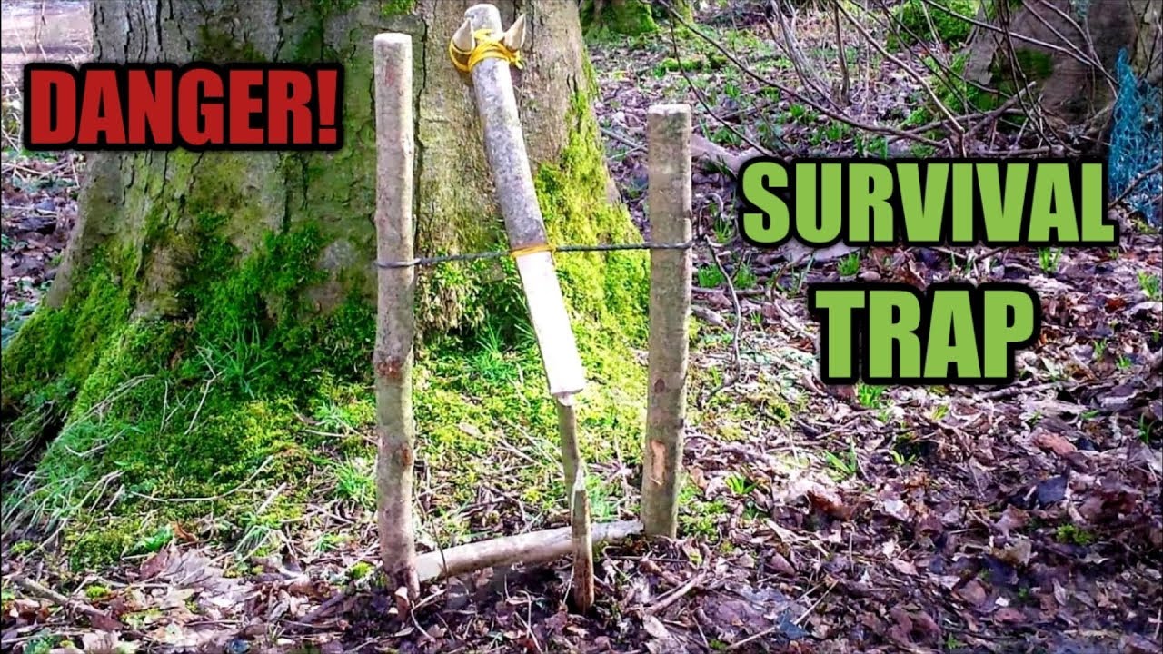 Lethal Windlass Animal Trap ~ Primitive ~ Survival