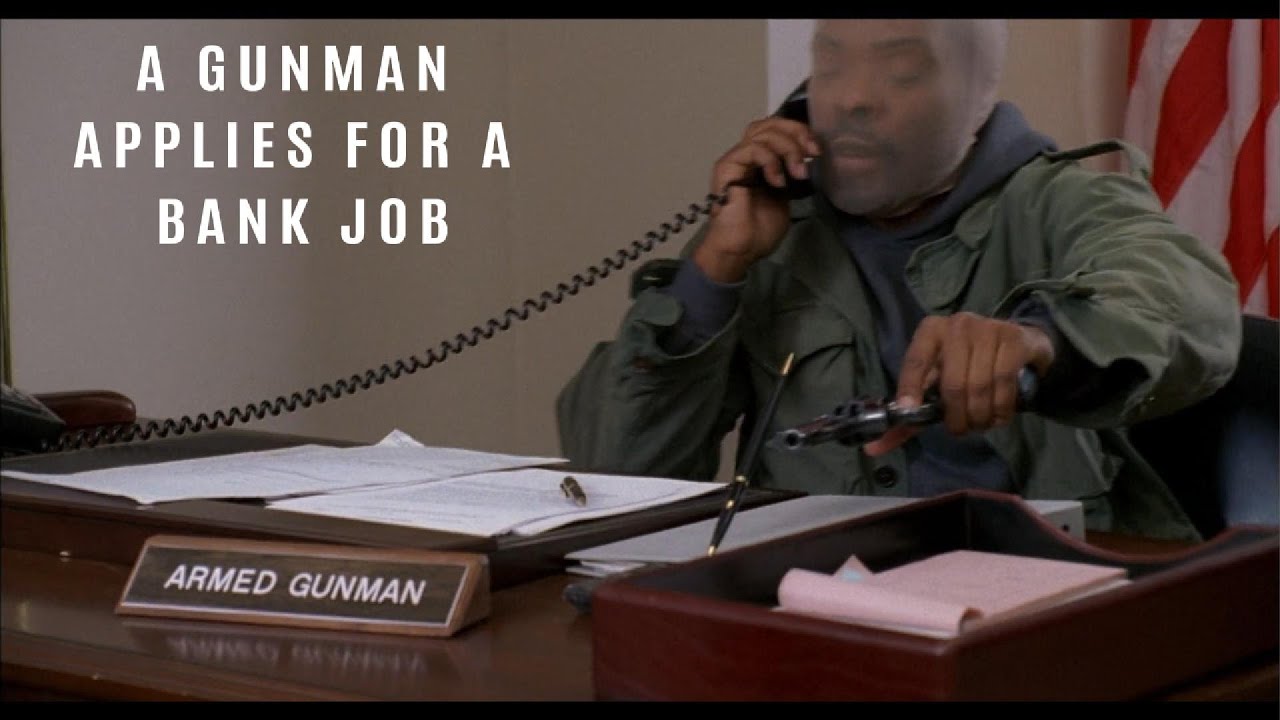 A&nbsp;Bank Robber&nbsp;Applies&nbsp;For&nbsp;A&nbsp;Bank&nbsp;Job