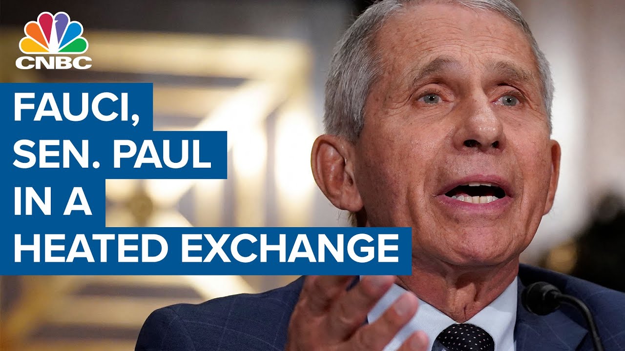 Dr. Anthony Fauci to Sen. Rand Paul at hearing: You do not know what you're talking about