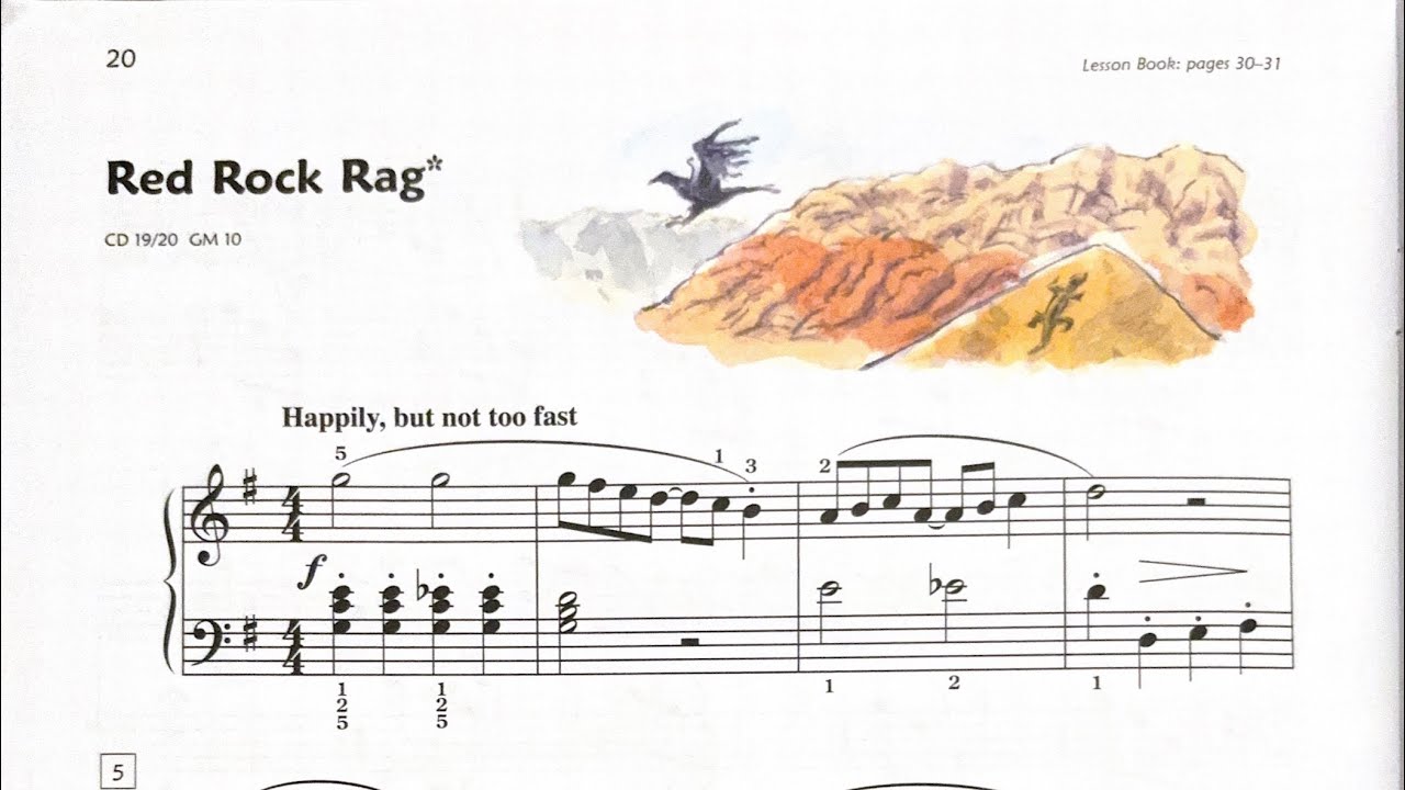 Performance 4: Red Rock Rag - Performance Tempo Accompaniment Track