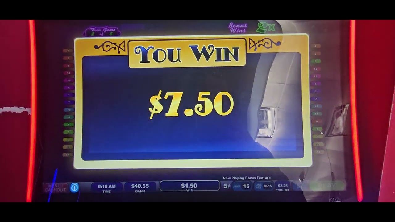 The Big Easy bonus that's not great on the new Machines at Cafe Bar Altima in Lasalle