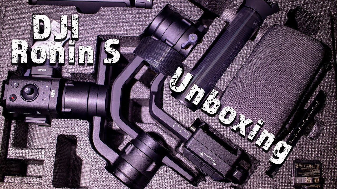 Ronin S Unboxing and the Rode Procaster test
