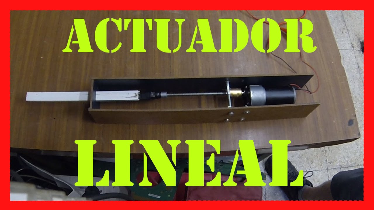 Actuador Lineal