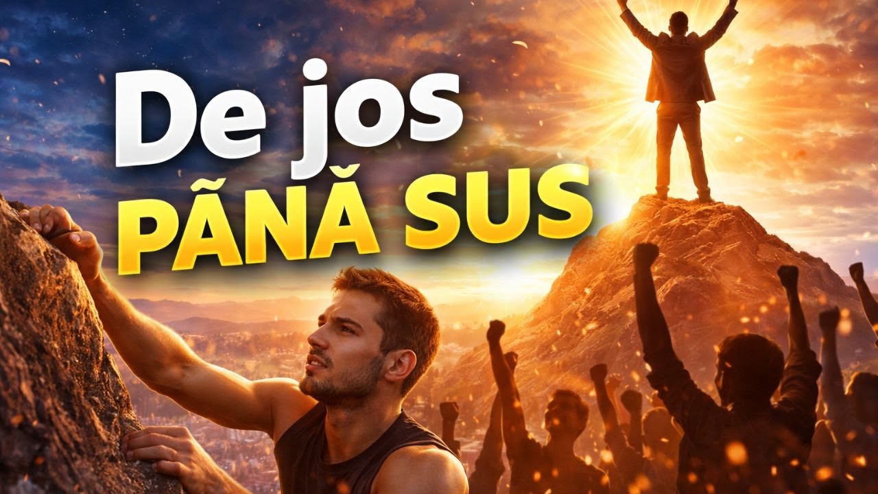 De jos până sus 💪 | Melodie motivațională despre muncă, ambiție și reușită