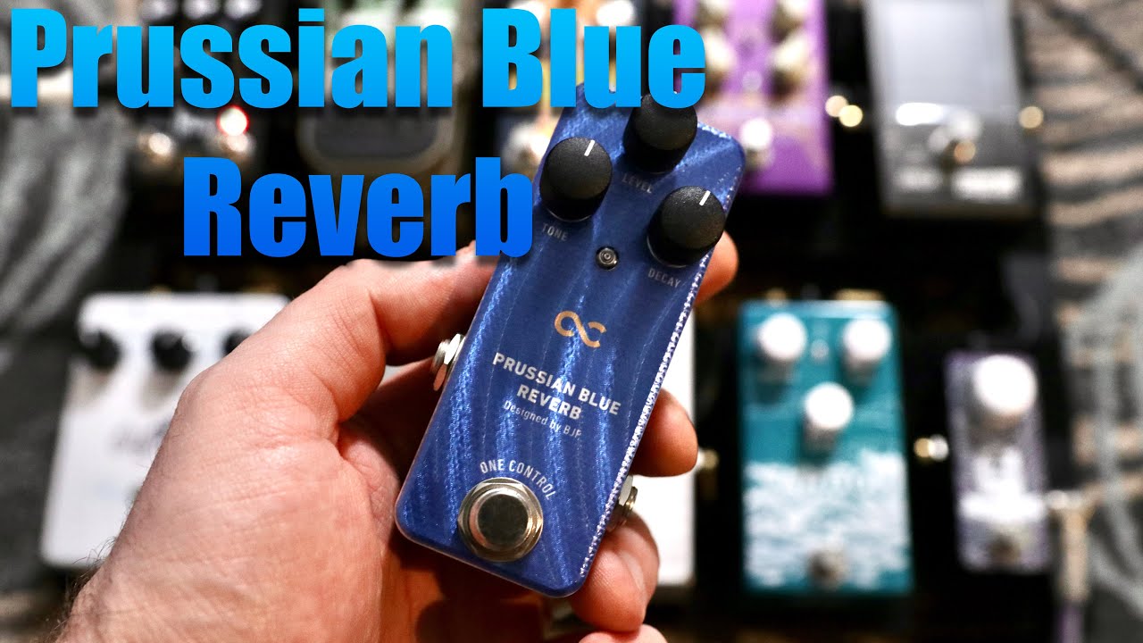 One Control Prussian Blue Reverb - BJFe Design
