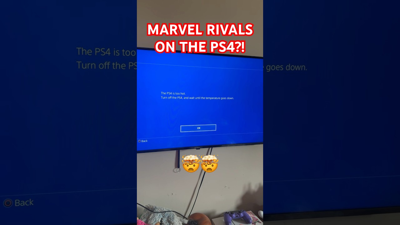 So I tried to play Rivals on my PS4… 