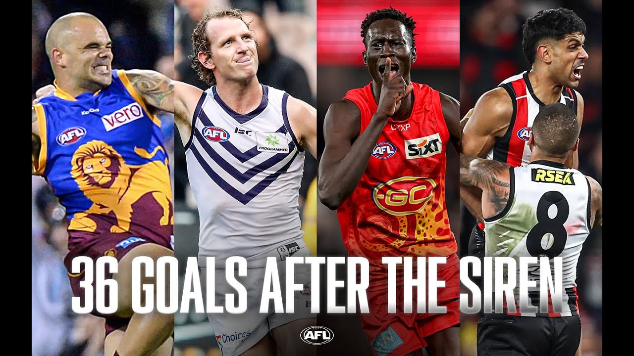 EVERY after-the-siren matchwinner since 1990 (2025 update)