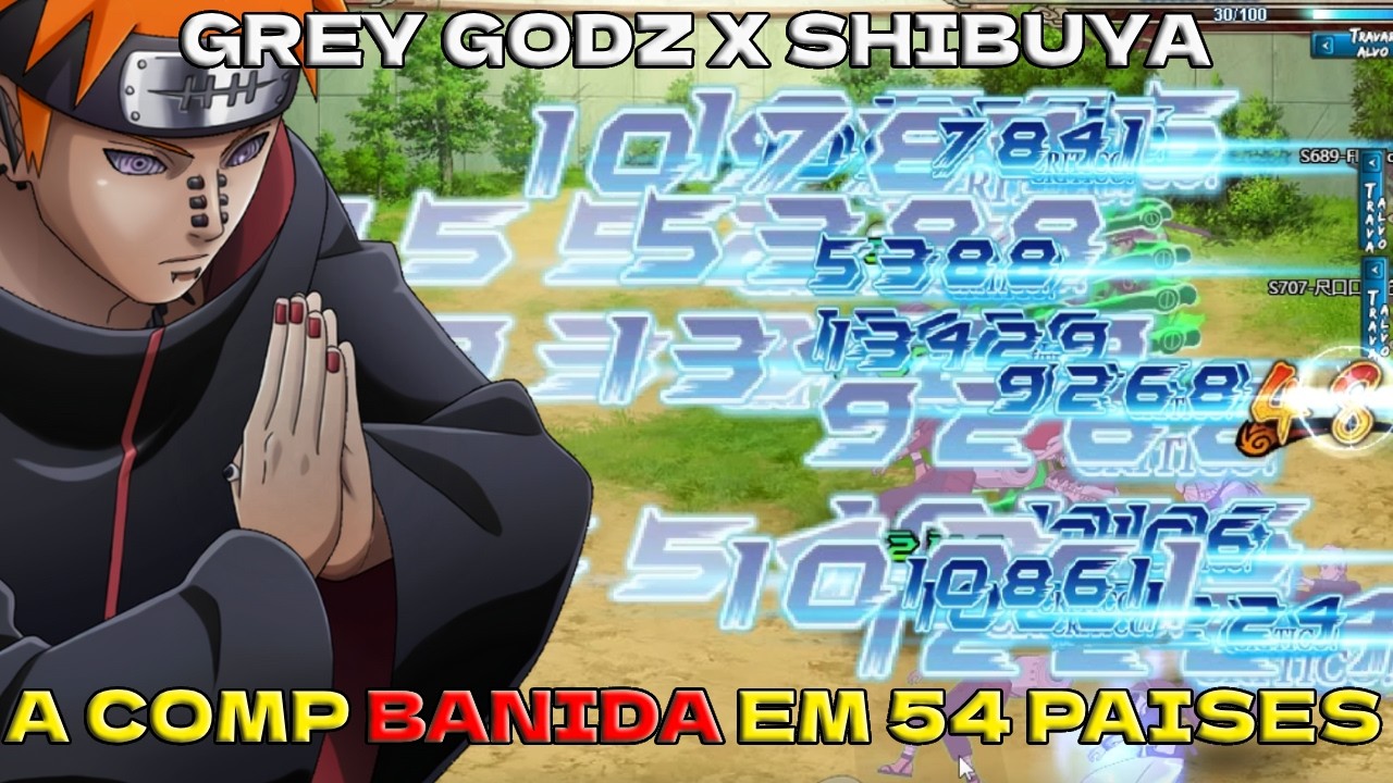 FINAL DA MAIOR GRANDE GUERRA NINJA INTERSERVIDORES😂| SHIBUYA vs GREY GODZ | NARUTO ONLINE