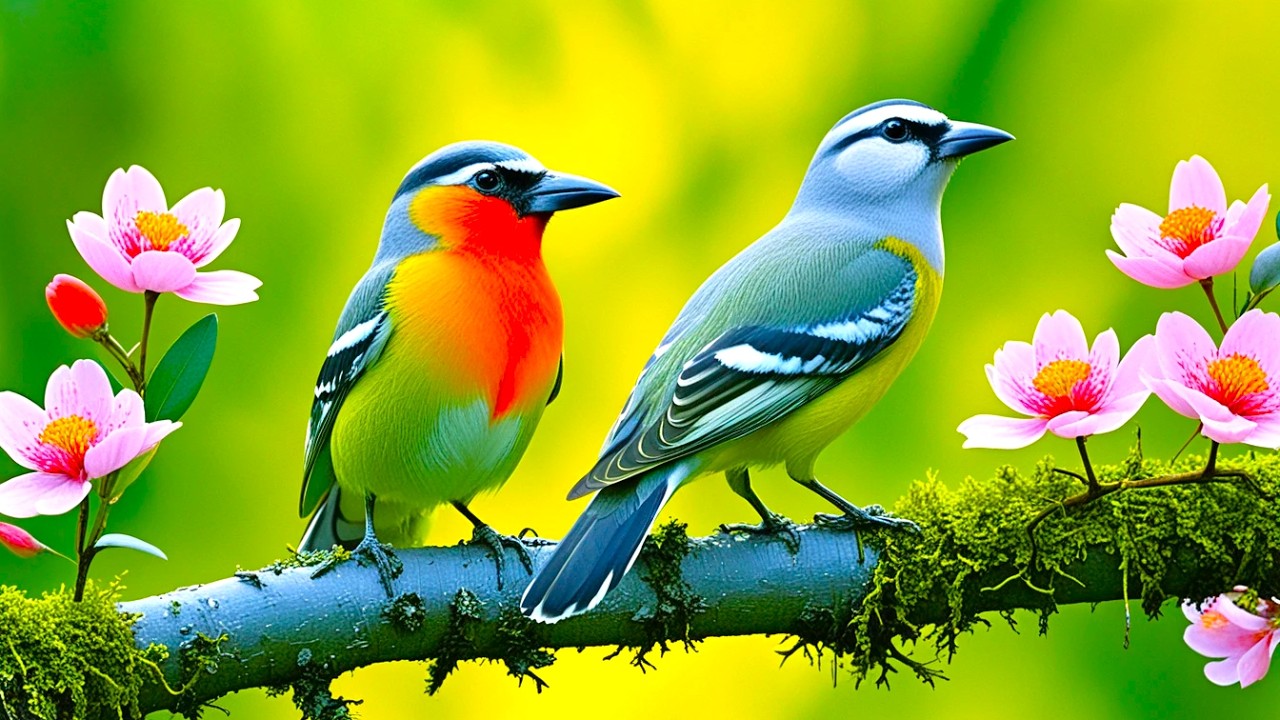 🔴 CAT TV 24/7 NO ADS 🕊️ Birds! Noisy Starlings & Fledglings Take Over the Garden 🐿️ Video for cat
