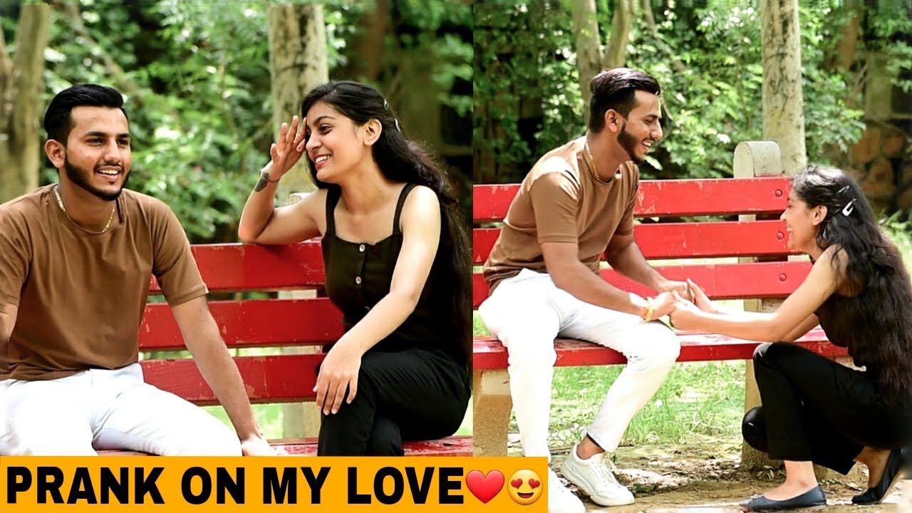Prank On My Girlfriend | Finally I Fall In Love | Gaurav Rathi