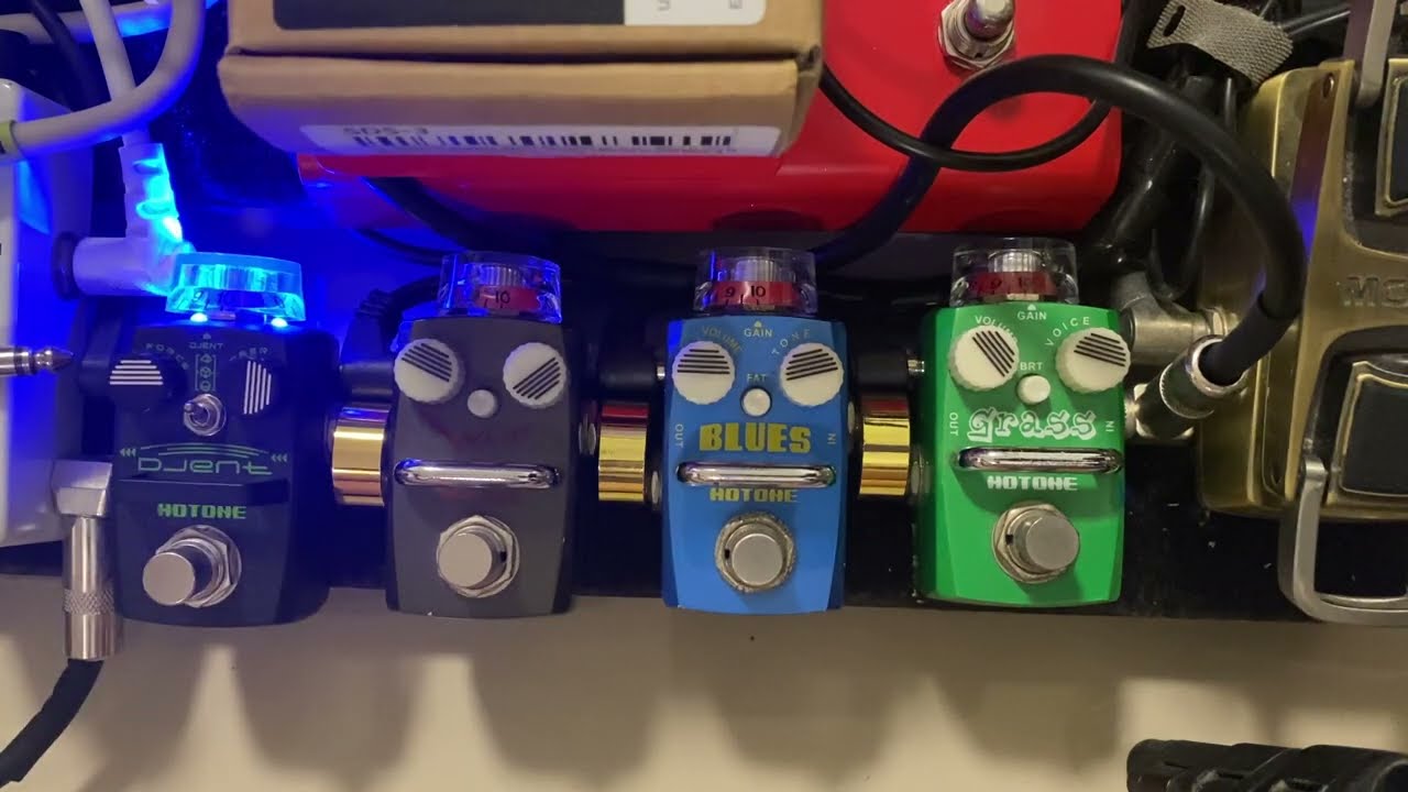 Hotone Skyline Comparison - Grass, Blues, Whip, Djent