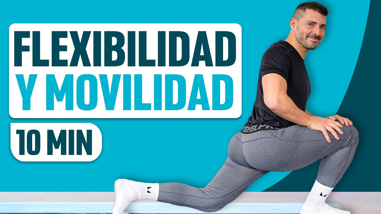 💪 EJERCICIOS para ESTIRAR y aumentar tu MOVILIDAD - GANA FLEXIBILIDAD con esta RUTINA RÁPIDA en CASA
