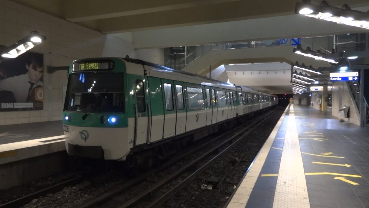 Paris Metro - Line 13 - MF 77 - Asnières - Gennevilliers - Les Courtilles